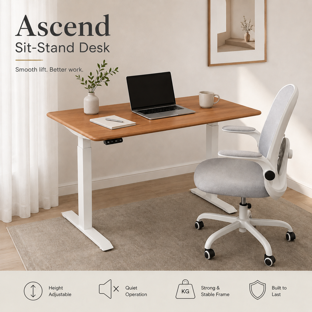 Ascend Sit-Stand Desk | Premium Electric Standing Desk