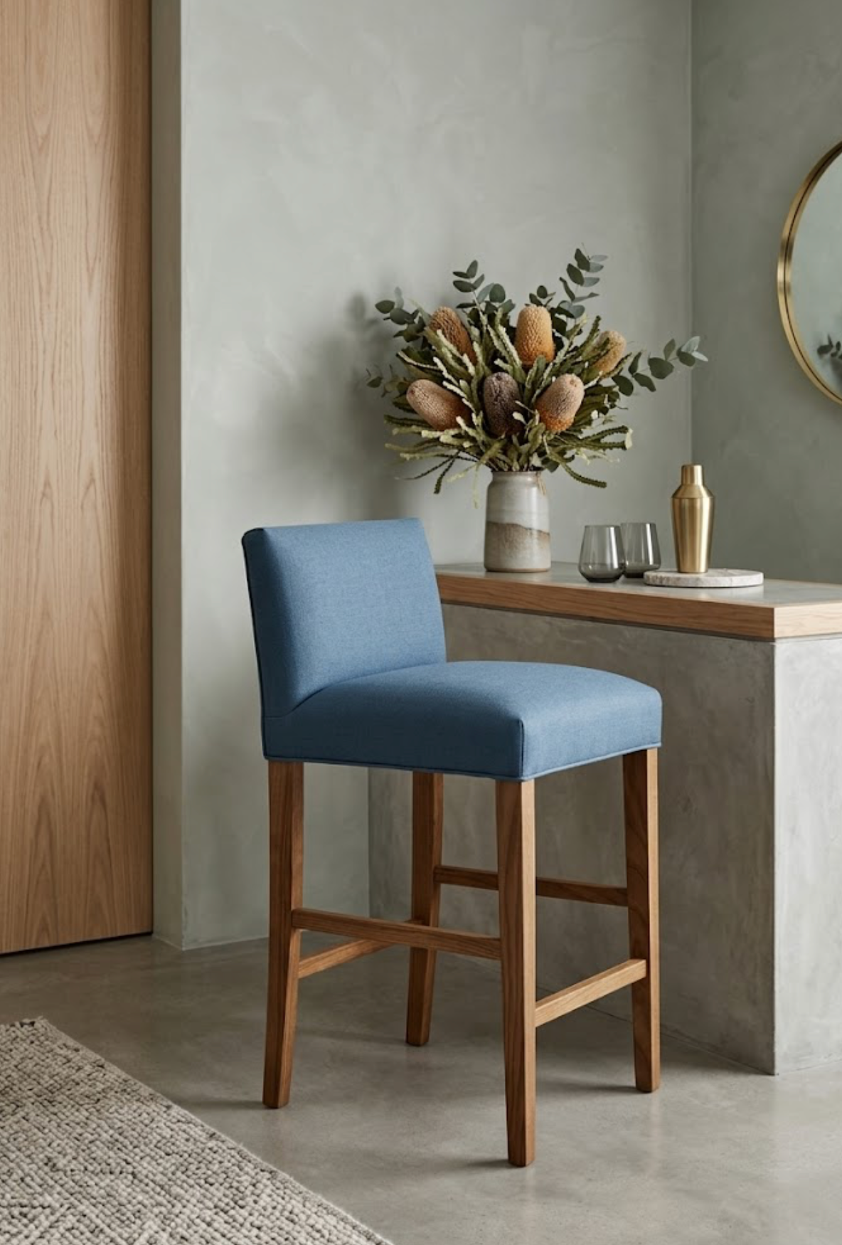 Yarra Bar Chair -  FELIX TAUPE