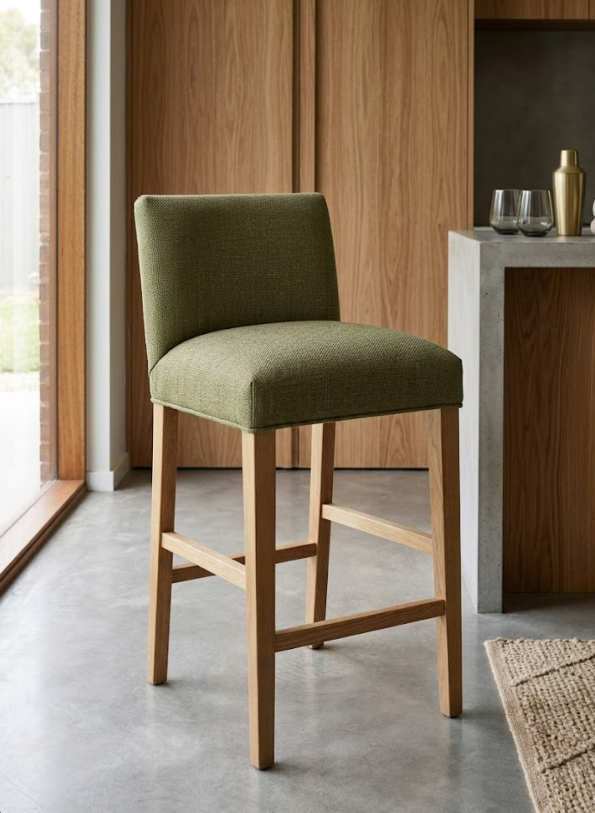 Yarra Bar Chair -  EASTWOOD TAN