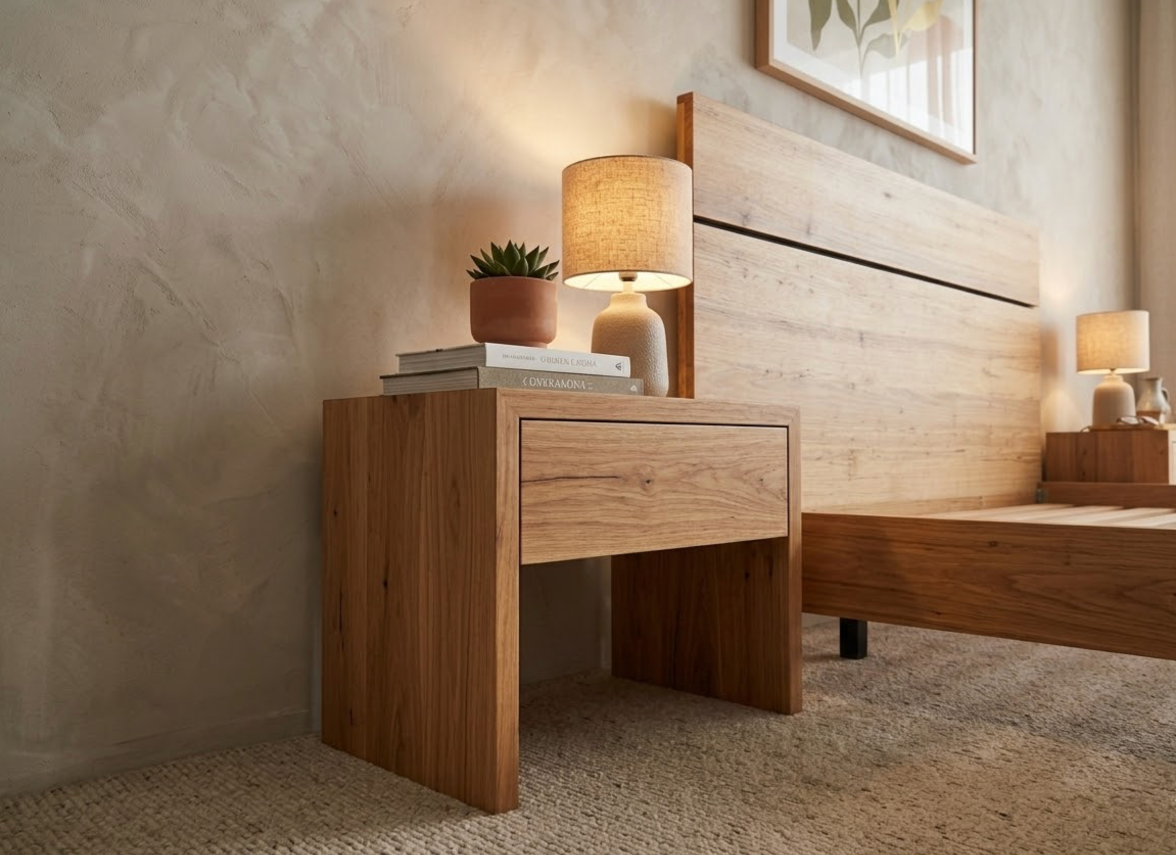 Gable Australian Made Bedside Table