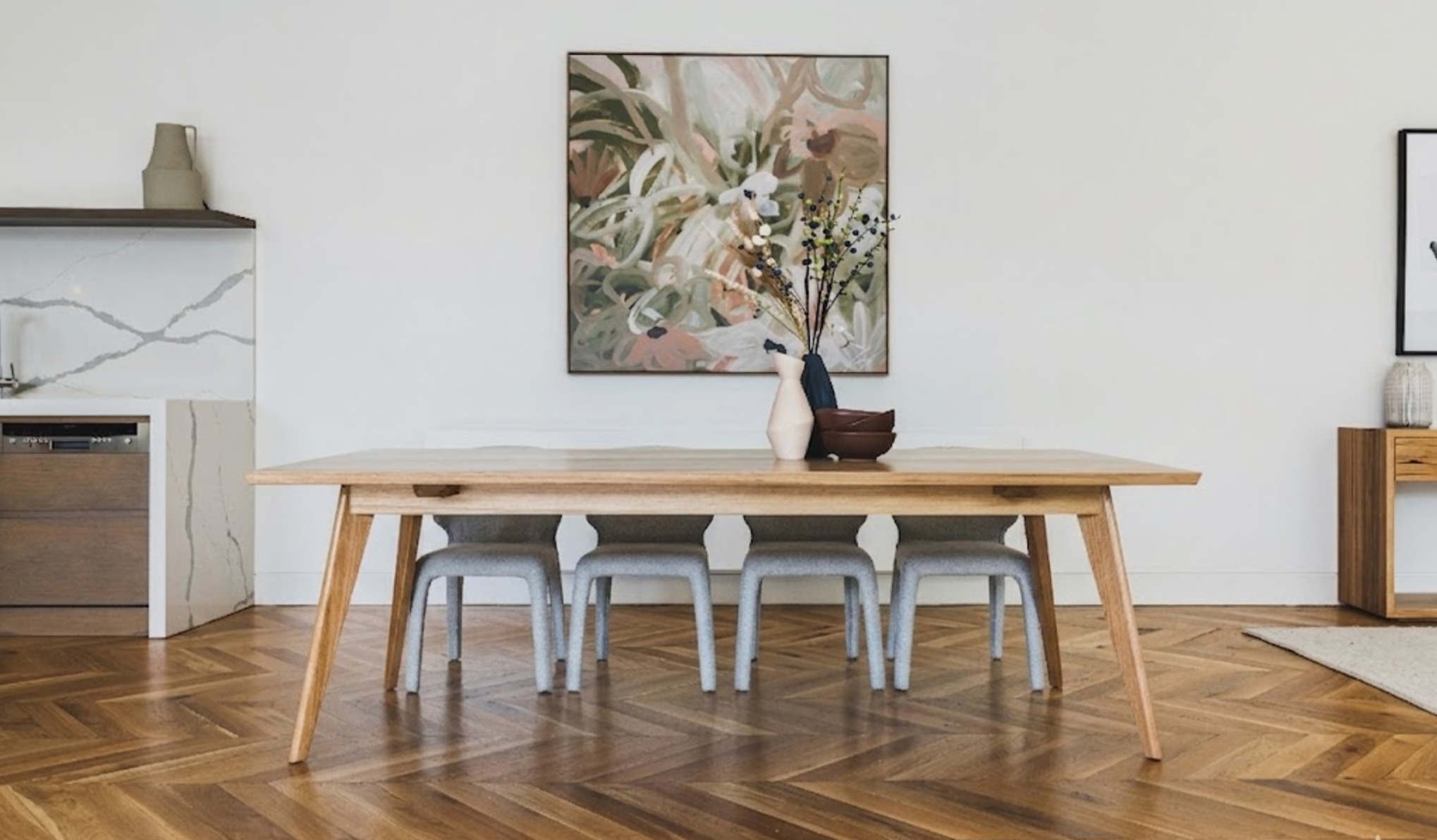 Bulla Australian Made Solid Messmate Dining Table