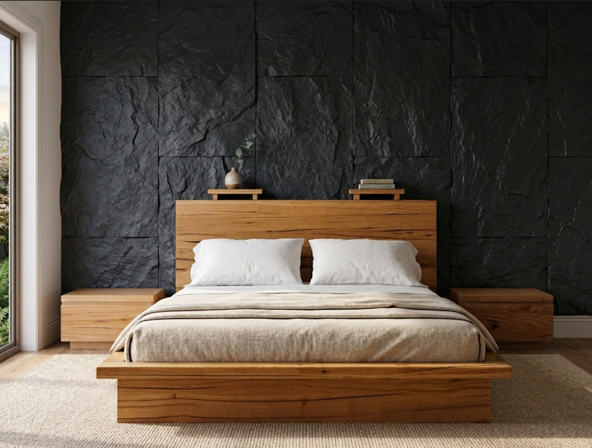 Otway | Solid Australian Messmate Sustainable Platform Bed Frame