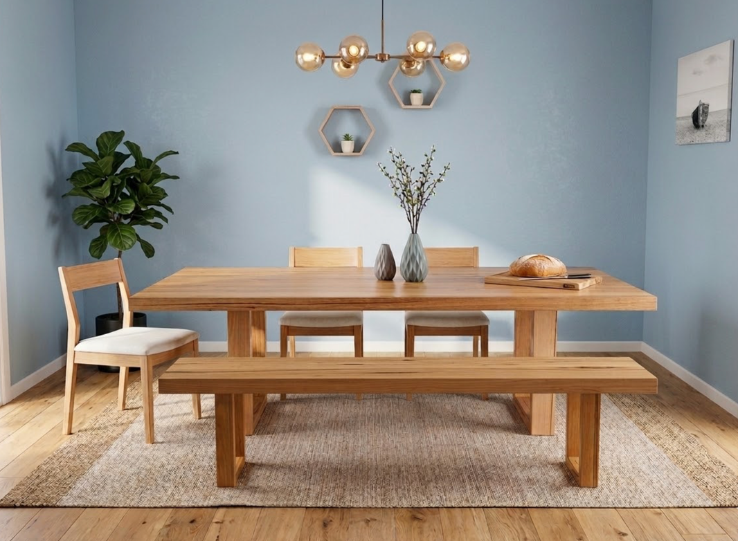 Chelsea Australian Made Solid Messmate Bench Seat
