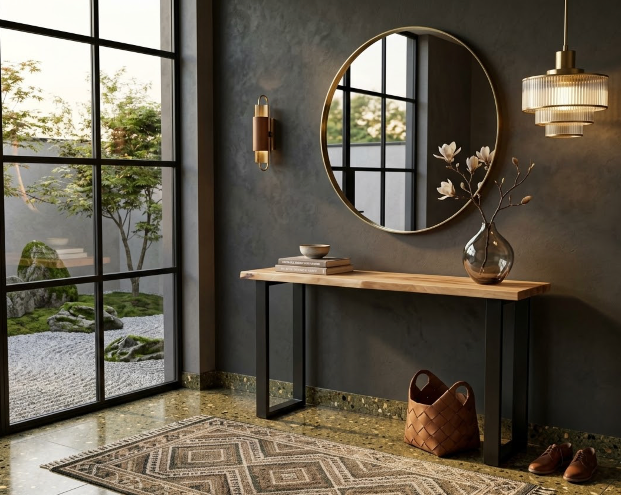 Mocha Australian Made Solid Messmate Console Table